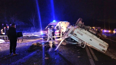 Adana'da trafik kazası: 1 kişi öldü, 2 kişi yaralandı