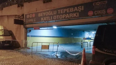 İBB'de deformasyon alarmı: Beyoğlu’ndaki Tepebaşı Otoparkı boşaltıldı