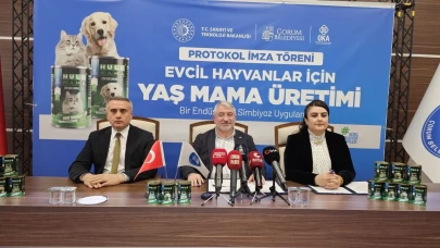 Çorum’a kedi ve köpek yaş mama tesisi kuruluyor