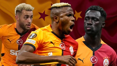 Galatasaray'a Trabzonspor maçı öncesi Osimhen, Davinson ve Barış Alper'den müjde