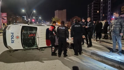 Niğde'de polis otosu kaza yaptı: 2’si polis 6 yaralı