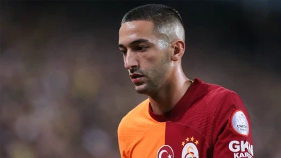 Galatasaray'da Hakim Ziyech'e Fransa'dan takip çıktı! İşte yeni adresi