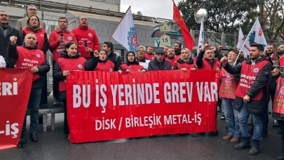 Hitachi metal işçileri grevde!