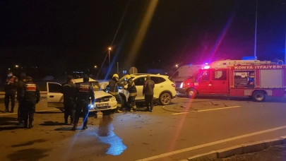 Konya'da trafik kazası: 6 kişi yaralandı