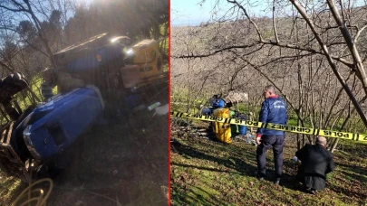 Sakarya'da traktör devrildi: Sürücü hayatını kaybetti