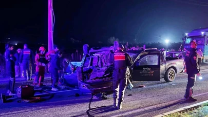 Muğla'da trafik kazası: 2 kişi hayatını kaybetti, 2 yaralı