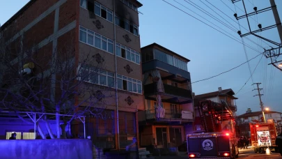 Denizli’de feci yangın: Çocuklarını kurtaran anne hayatını kaybetti