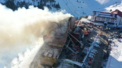 Grand Kartal Otel’deki korkunç yangın drone ile görüntülendi! 76 kişinin hayatını kaybettiği felakette neler yaşandı?