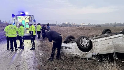 Ankara'da trafik kazası: 1 ölü, 4 yaralı