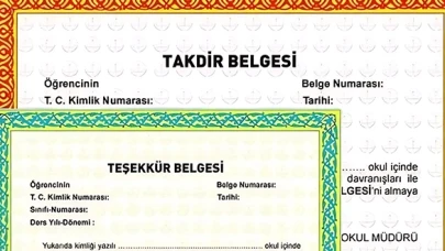 Takdir ve teşekkür belgesi nasıl hesaplanır? 2025 takdir ve teşekkür hesaplama yöntemi