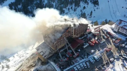 Bolu'daki otel yangını ile ilgili yayın yasağı getirildi