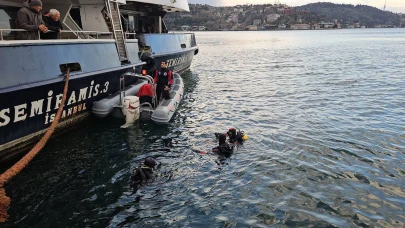 Sarıyer’de kaybolan 2 kardeşi kurtarma çalışmaları için Boğaz trafiği askıya alındı