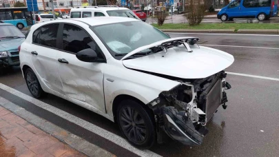 Samsun’da zincirleme trafik kazası: 2 kişi yaralandı