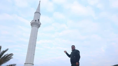 Depremin ardından camiler minaresiz kaldı