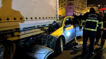 Şanlıurfa'da trafik kazası