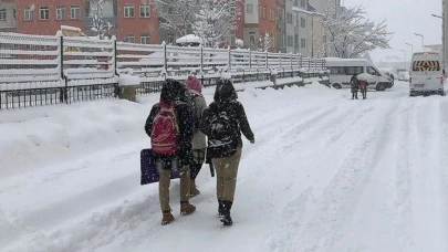 Kastamonu'yu kar vurdu: 2 ilçesinde taşımalı eğitime ara!