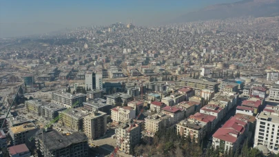 Kahramanmaraş’ın 2 yılda geri dönüşü: Depremin izleri havadan görüntülendi