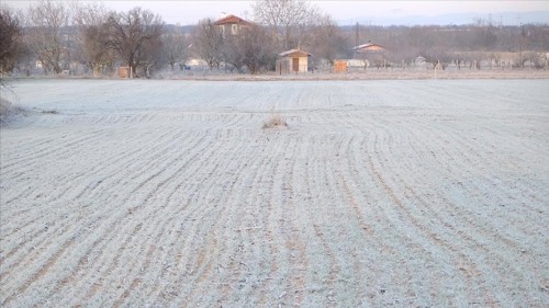 Soğuk hava dalgası Trakya'yı etkisi altına aldı