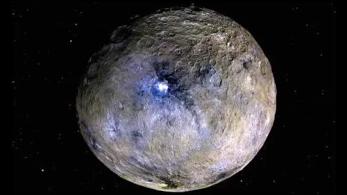 Mars ve Jüpiter arasında yer alan cüce gezegen Ceres'te yaşam potansiyeli keşfedildi