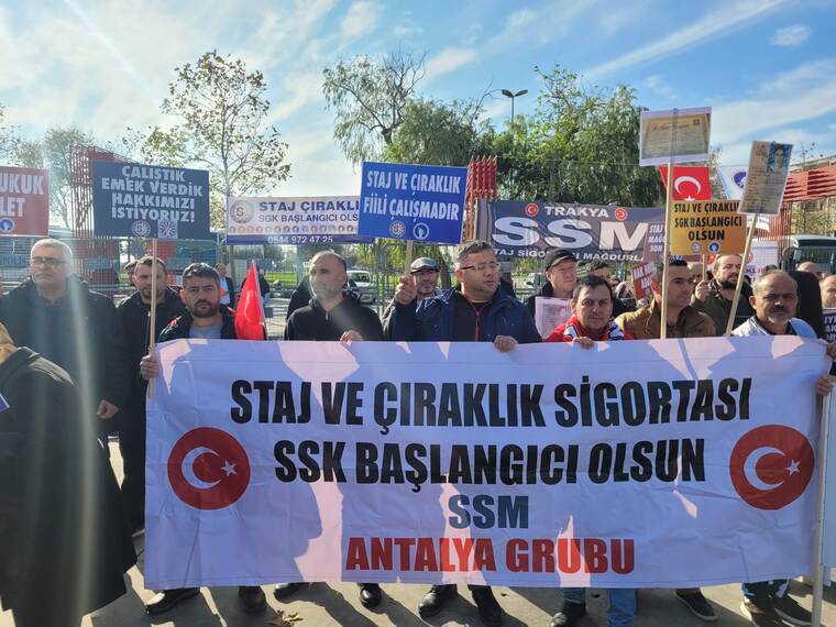 Staj ve Çıraklık Mağdurları! 16