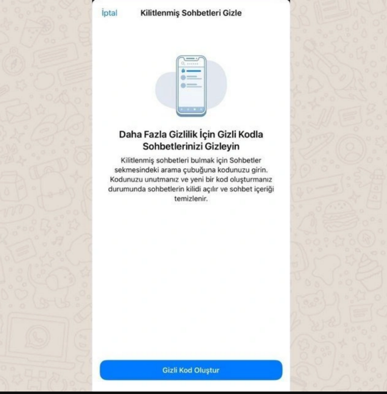 WhatsApp'ta yeni özellik! İşte sohbet kilitlemenin detayları 3