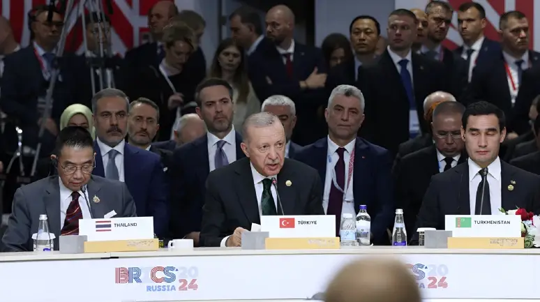 Cumhurbaşkanı Erdoğan, BRICS Liderler Zirvesi'nde! 'TUSAŞ'a saldırı alçakça bir saldırıdır'