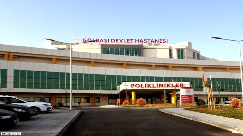 Ankara Gölbaşı Devlet Hastanesi'nde hasta yakını sağlık personelini darp etti!