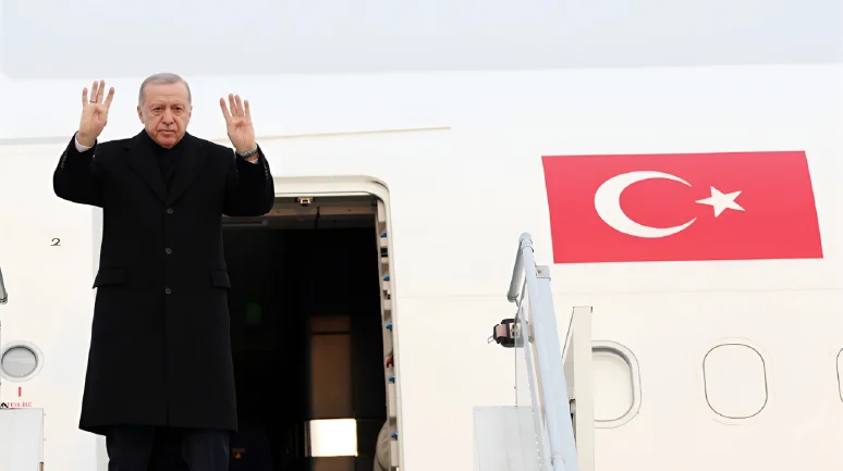 Cumhurbaşkanı Erdoğan Suudi Arabistan'a gitti