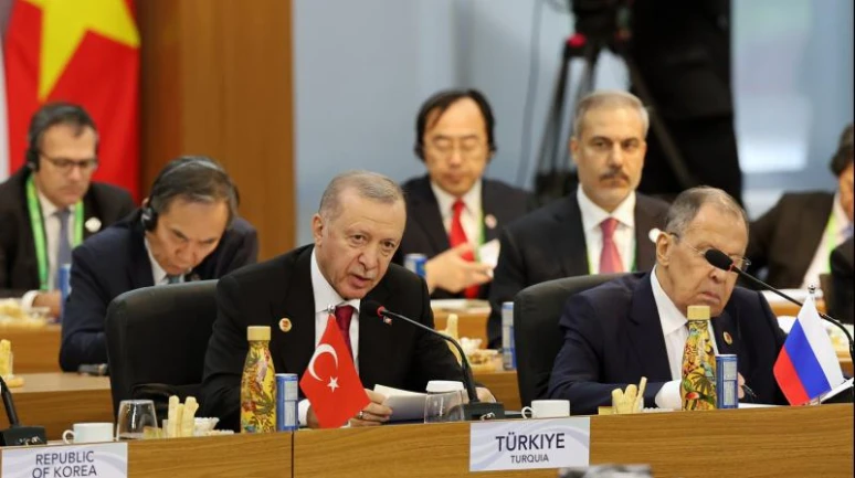 Cumhurbaşkanı Erdoğan G20'nin ilk oturumunda