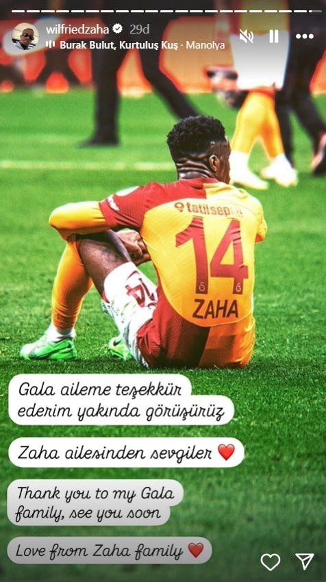 0X0 Wilfried Zaha Galatasaraya Veda Etti 1725095085229