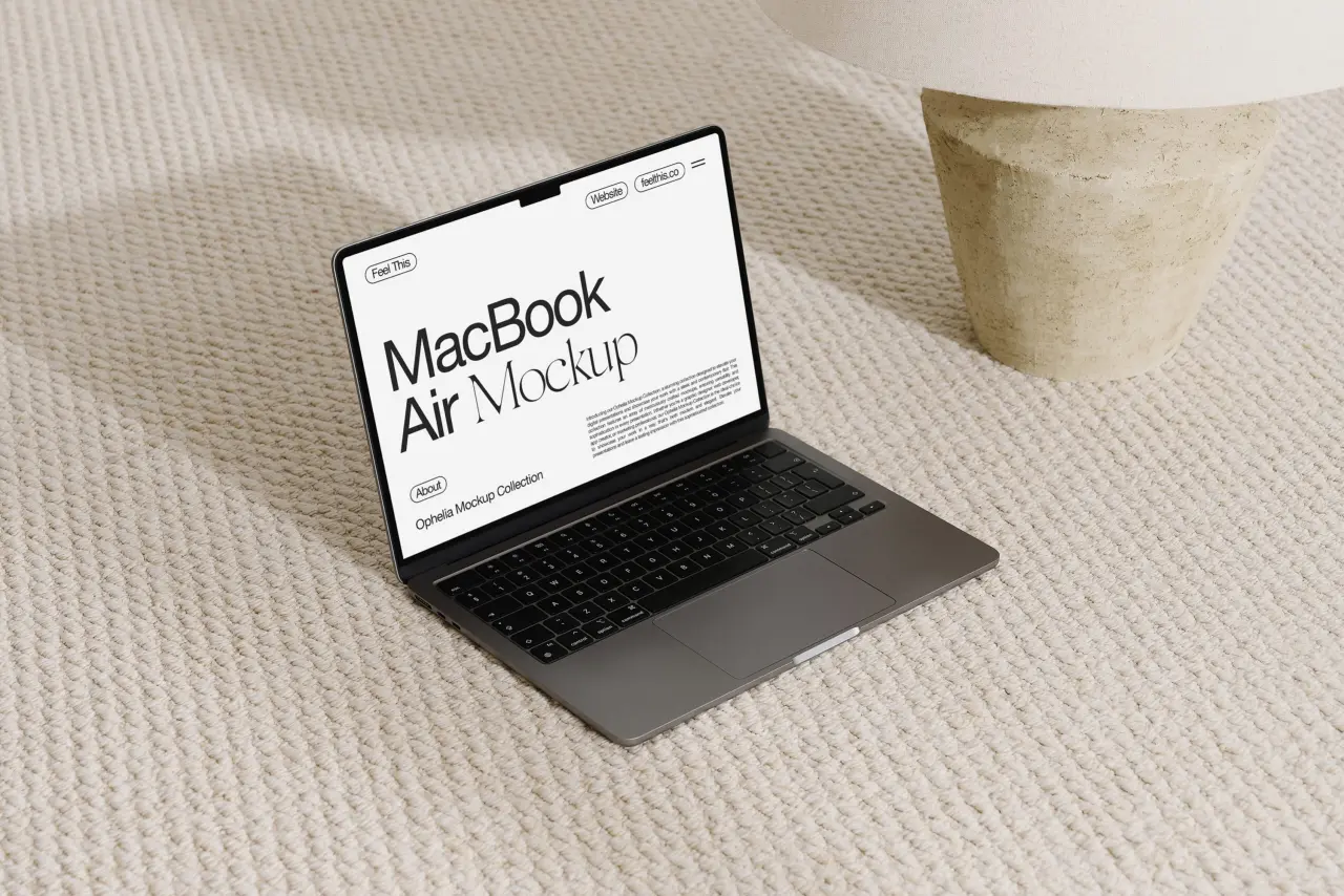 MacBook Air Mockup