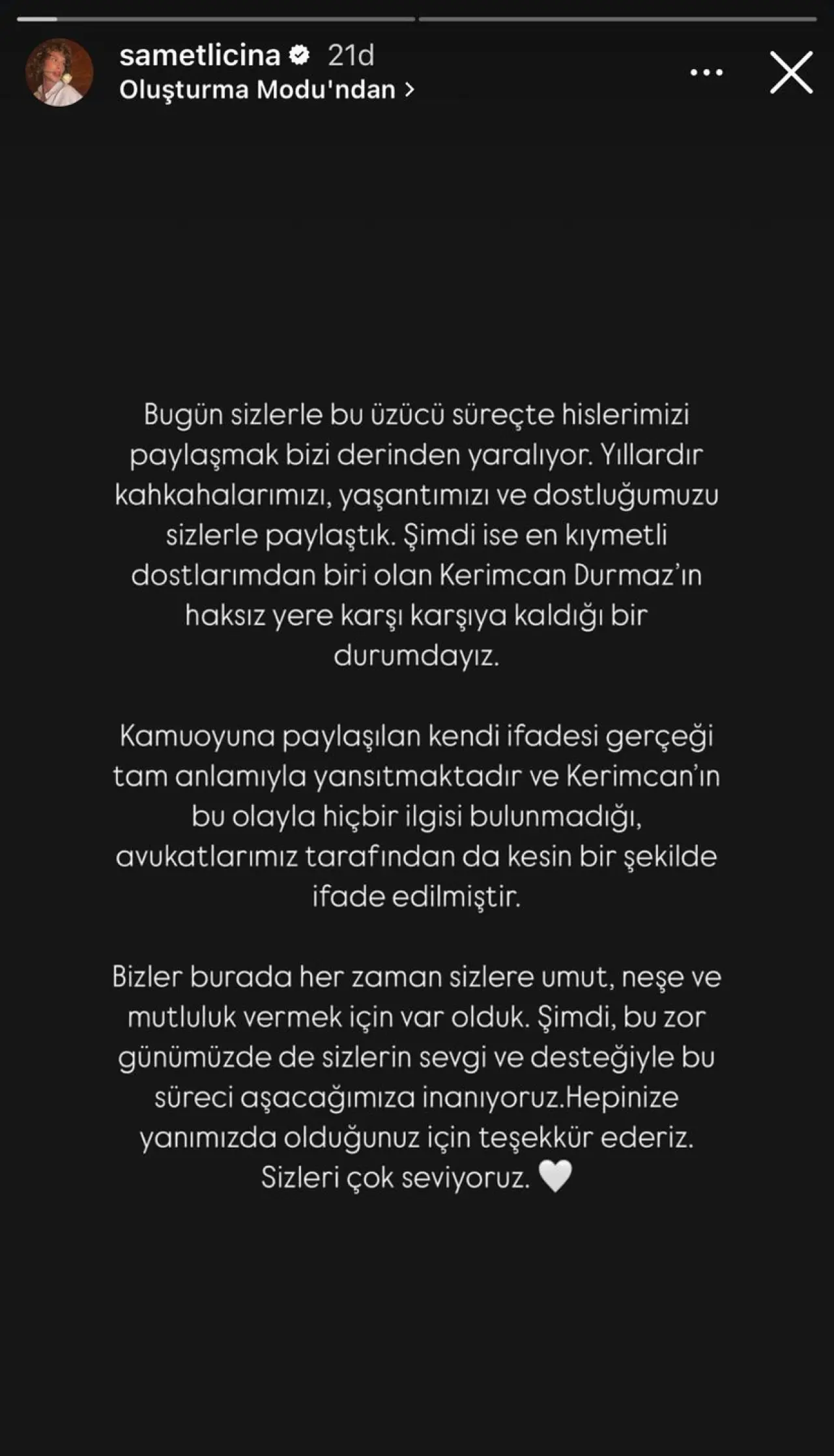 Kerimcan Durmaz'ın Yakın Arkadaşından İlk Açıklama - Resim : 1