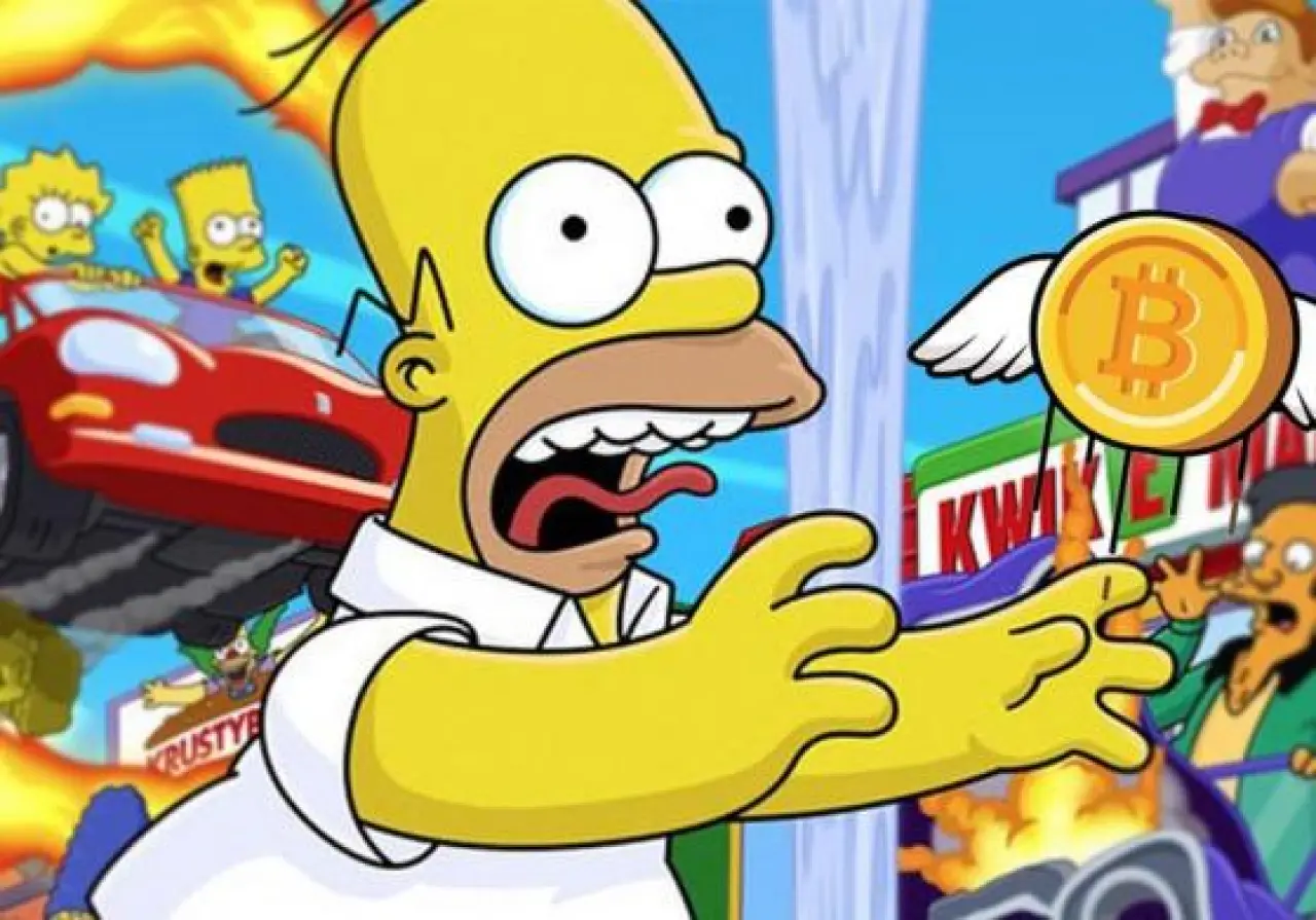 Bitcoin to the moon, “The Simpsons” episode predicts By BTC Peers