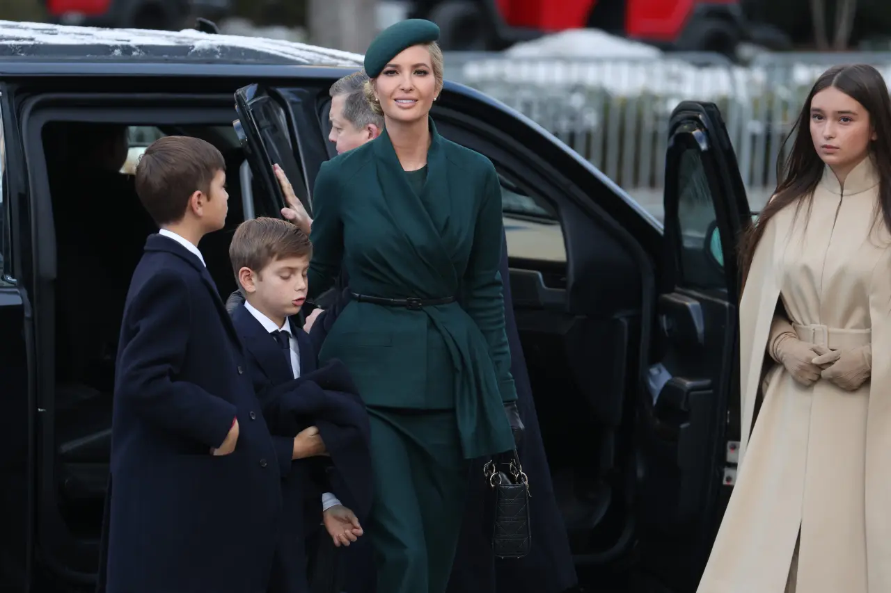 What did Melania, Ivanka, Tiffany Trump wear on Inauguration Day?