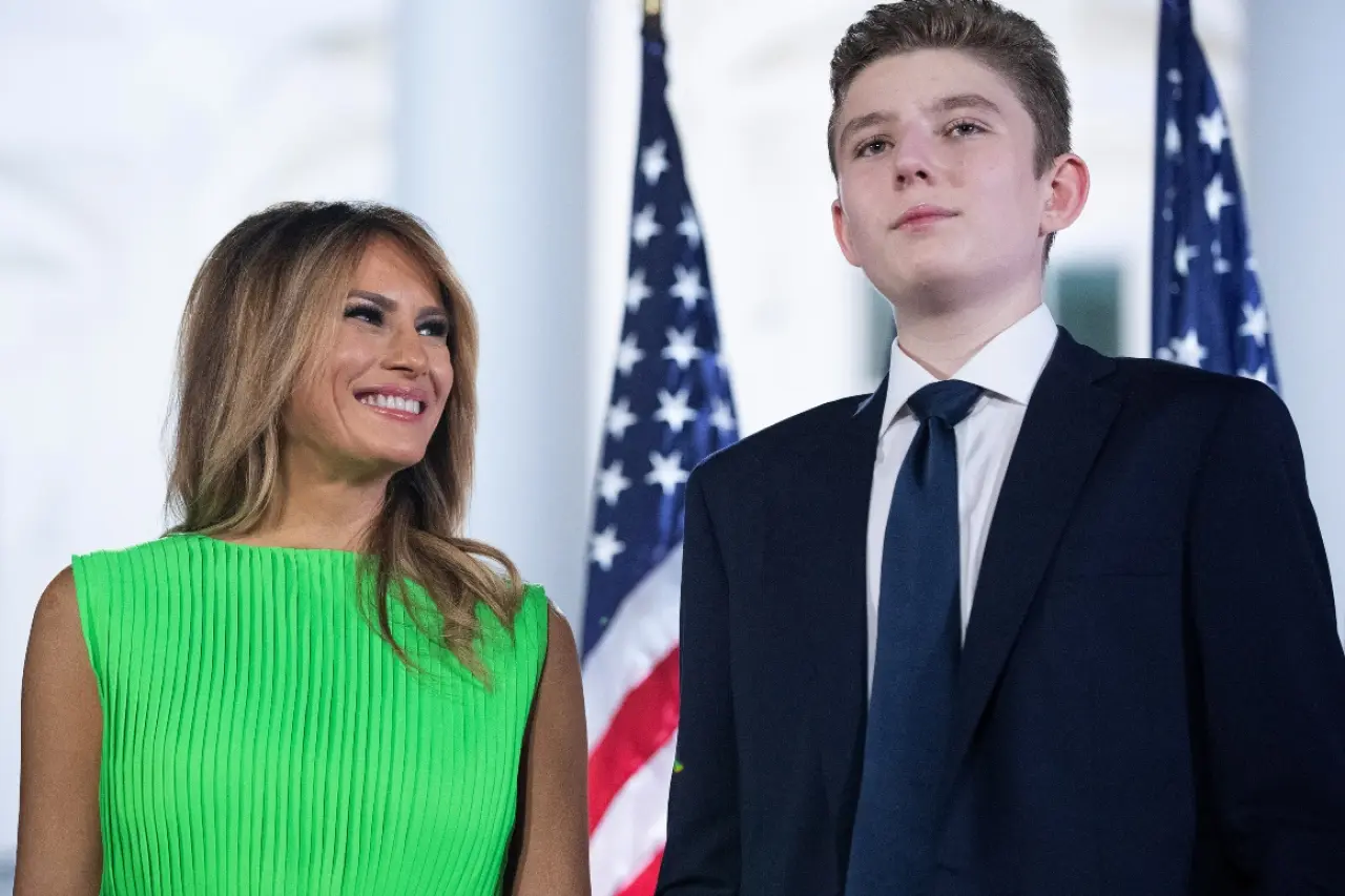 Melania Trump says Barron had coronavirus - POLITICO