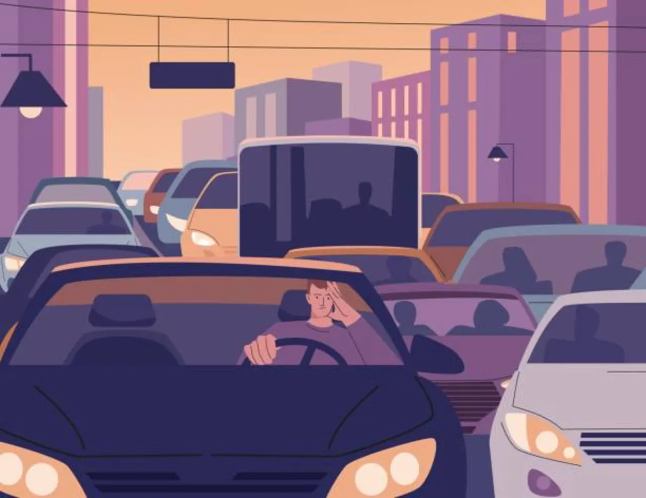 200+ Frustrated Driver In Traffic Stock Illustrations, Royalty-Free Vector  Graphics & Clip Art - iStock | Frustrated driver in traffic jam