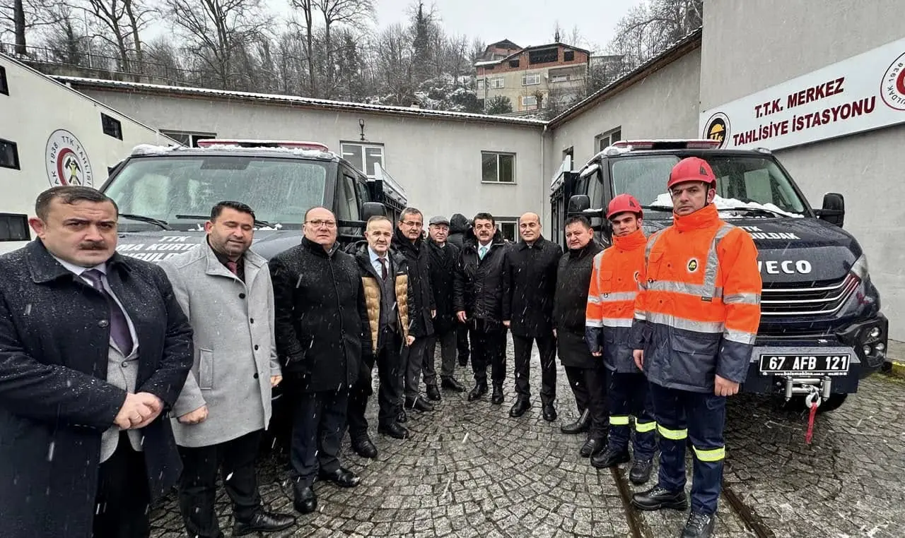 TTK'ya 2 adet Arama Kurtarma Aracı kazandırıldı - Zonguldak - Zonguldak  Haberleri Özgür Halkın Sesi