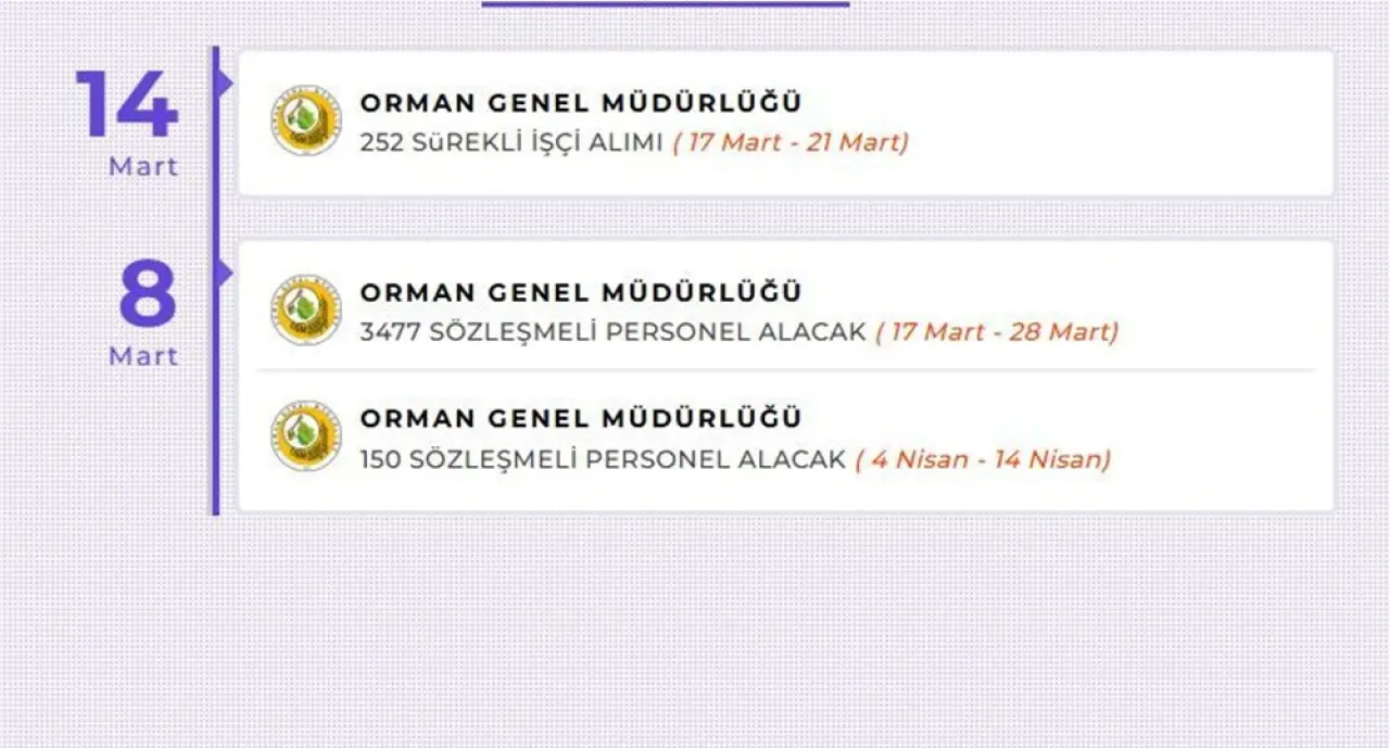 OGM sözleşmeli destek personeli ve işçi alımı başvuru ekranı 2025: OGM personel alımı şartları ve başvuru tarihleri - 5