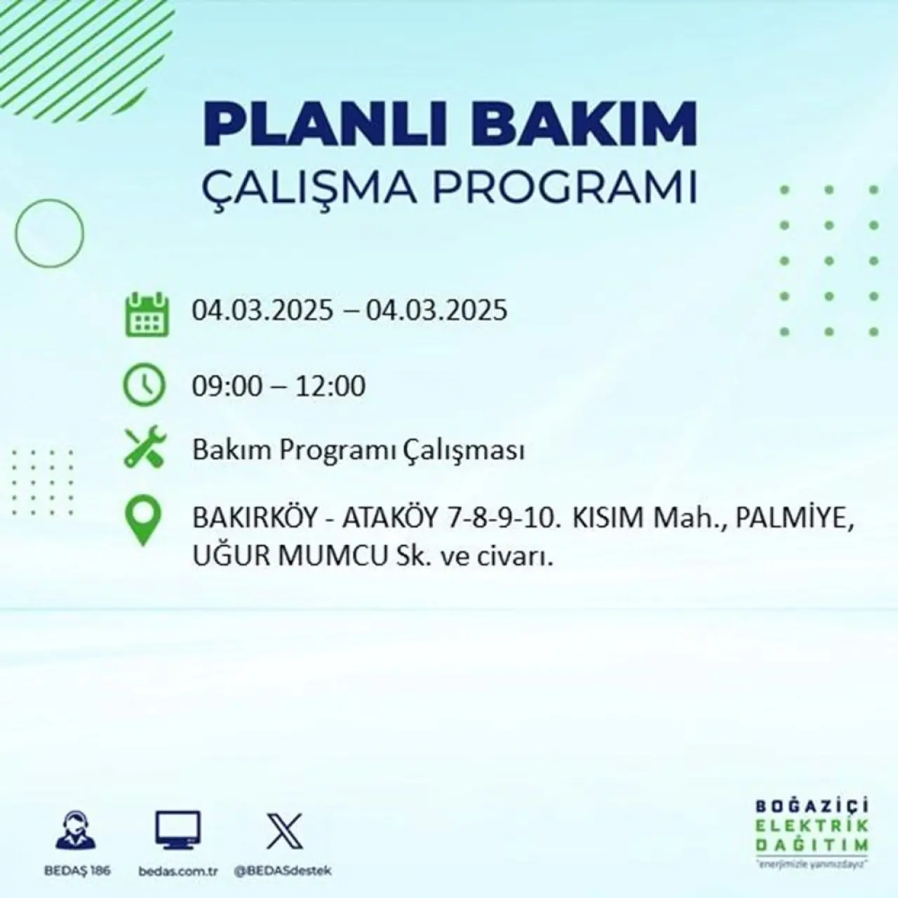 Bu ilçelerde oturanlar dikkat! İstanbul'un 21 ilçesinde elektrik kesintisi (4 Mart BEDAŞ planlı kesinti programı) - 16