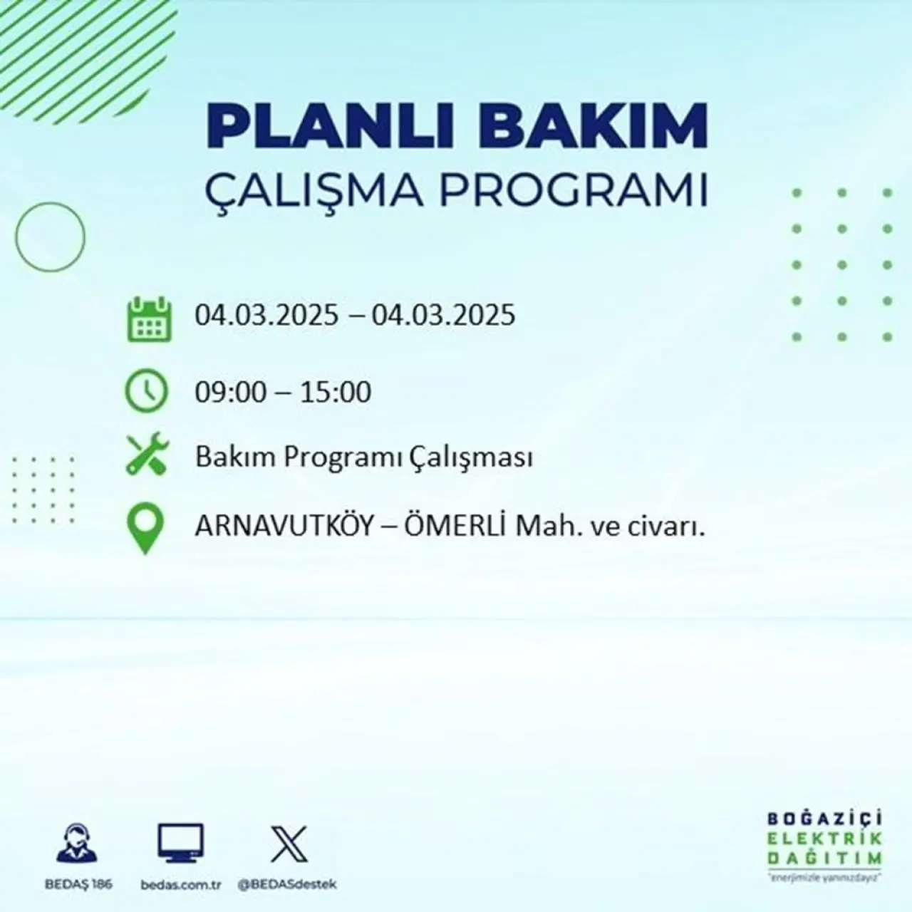 Bu ilçelerde oturanlar dikkat! İstanbul'un 21 ilçesinde elektrik kesintisi (4 Mart BEDAŞ planlı kesinti programı) - 2