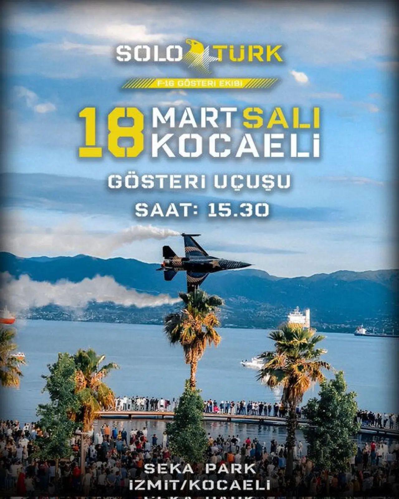 SOLOTÜRK gösteri uçuşu programı: 18 Mart Çanakkale Zaferi için gösteri uçuşu ne zaman, nerede yapılacak?  - 1. Resim